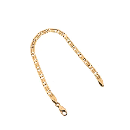 Ranneketju, pituus 190mm, leveys 4mm, 585, Paino: 6,9 g