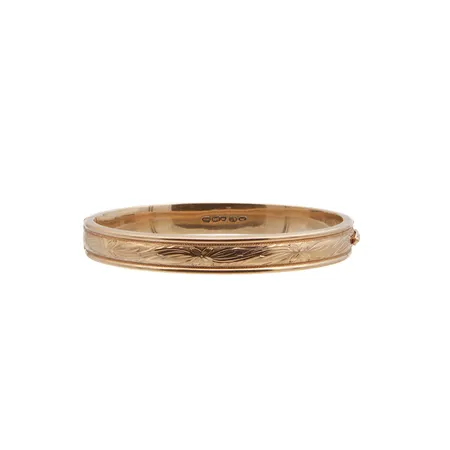 Kuvioitu rannerengas, Ø 56mm, 585br, Paino: 16,1 g