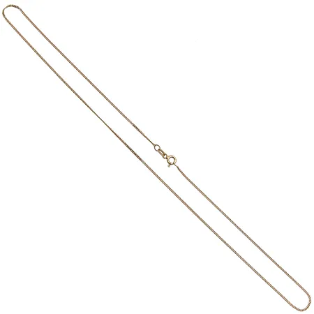 Panssarikaulaketju, pituus 46cm, leveys 1,2mm, 585, Paino: 2,4 g