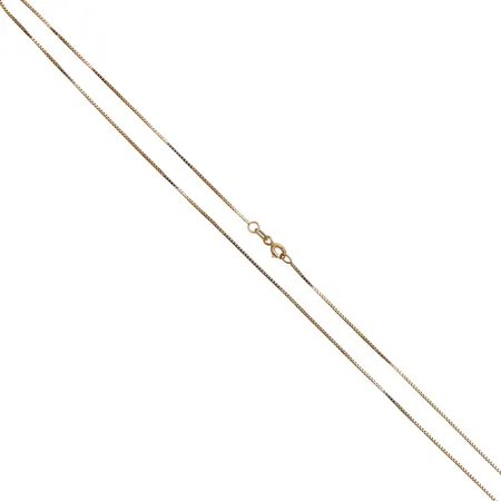 Venetsia-kaulaketju, pituus 42,5cm, 585,  Paino: 1,9 g