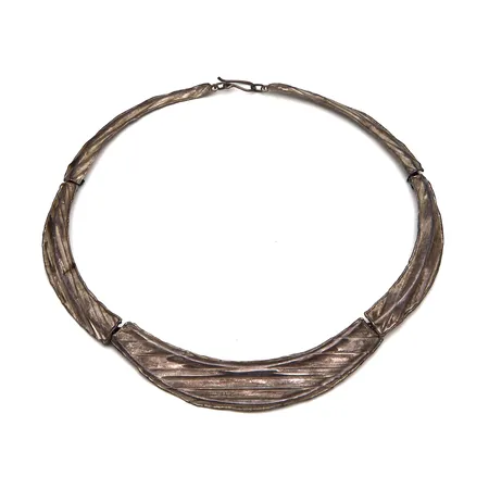 Kaulakoru, käytön jälkiä, pituus 46cm, 925, Paino: 18,2 g