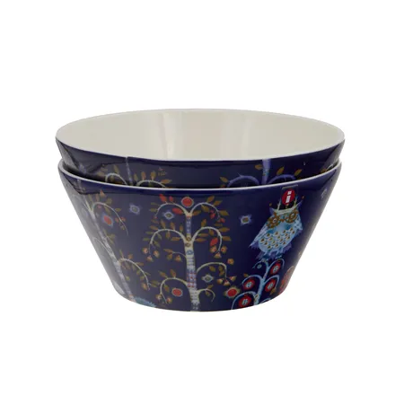 Kaksi kulhoa, Taika, Iittala, sininen, 60cl