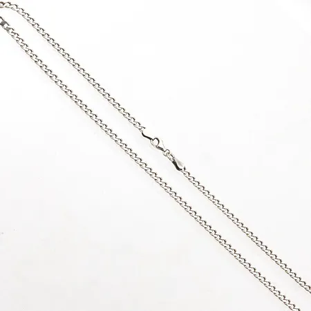 Panssarikaulaketju, pituus 46cm, leveys 4mm, 925, Paino: 11,5 g