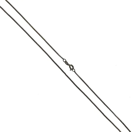 Venetsia-kaulaketju, pituus 42cm, vääntymiä, 925, Paino: 3,4 g