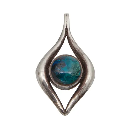 Kiviriipus, kokeus 45mm, 925br, Paino: 9,1 g