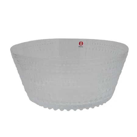 Kulho, Kastehelmi, Iittala, design Oiva Toikka, Ø182mm, kirkas
