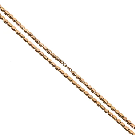 Kaulaketju, pituus 55cm, leveys 5mm, 585, Paino: 16,7 g