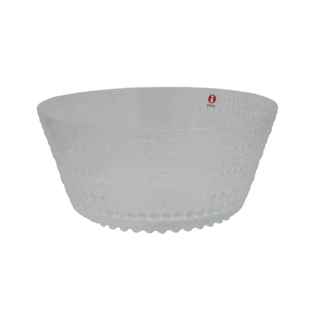 Kulho, Kastehelmi, Iittala, design Oiva Toikka, Ø182mm, kirkas 