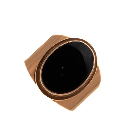 Kantasormus kivellä, koko 20, 585br,  Paino: 6,8 g