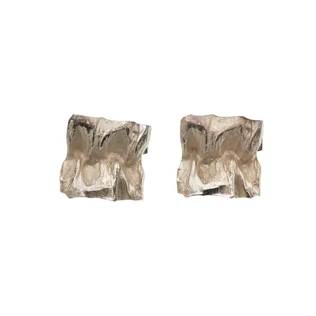 Kalvosinnapit, mitat 19x19mm, Sirokoru vuodelta 1979, 925,  Paino: 14,2 g