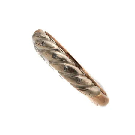 Timanttisormus 4xn.0.005ct, koko 18, 585, Paino: 2 g