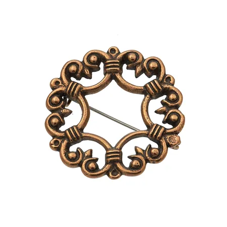 Rintaneula, Kalevala, Ø 36mm, pronssia,