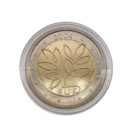 2 euron kolikko, EU:n laajentuminen (risuraha), 2004, nimellisarvo 2 euroa