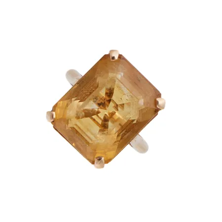 Kivisormus, koko 16¾, 585br, Paino: 7,6 g