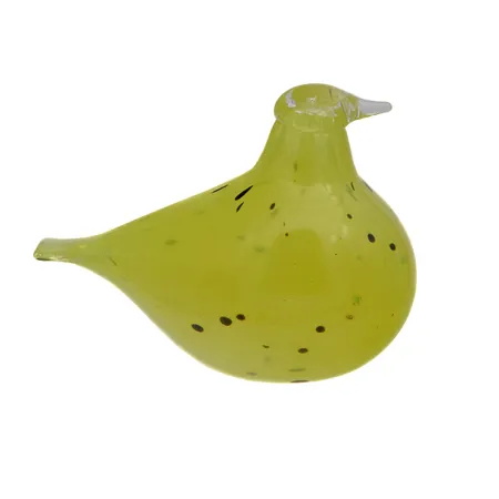 Lasilintu, Oiva Toikka, Iittala, Stockmann Hullutpäivät 2003, signeeraus O. Toikka Nuutajärvi