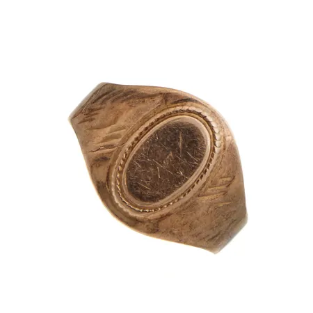 Kantasormus, koko 19½, 583, Paino: 3,3 g