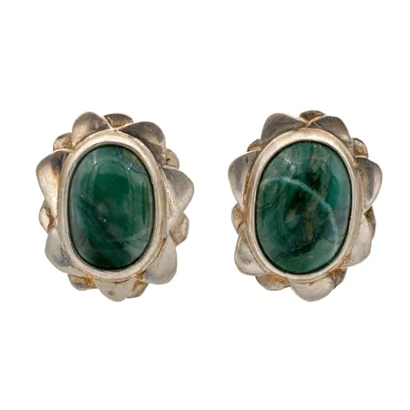 Kivikorvakorut, korkeus 25mm, leveys 20mm, 925br, Paino: 10,6 g