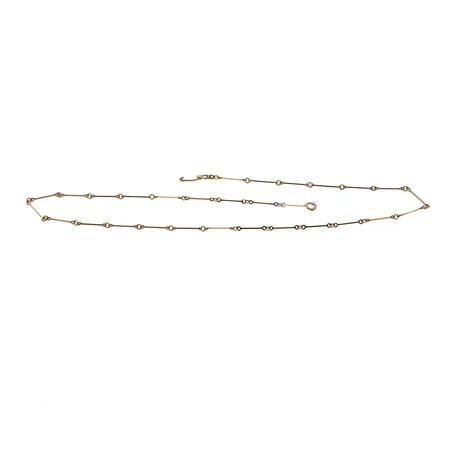 Viallinen kaulaketju, pituus 43,5cm, 750, Paino: 3,5 g