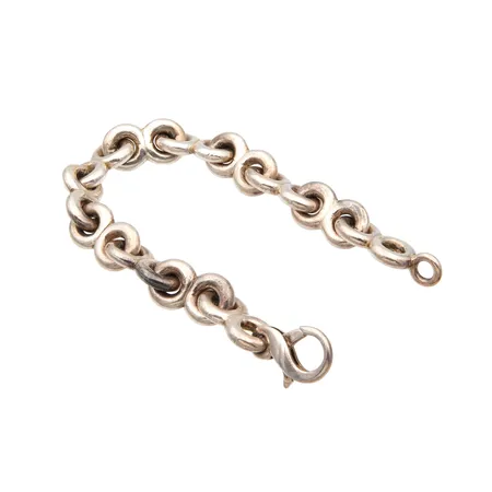 Ranneketju, pituus 190mm, leveys 11mm, 925, Paino: 59,7 g