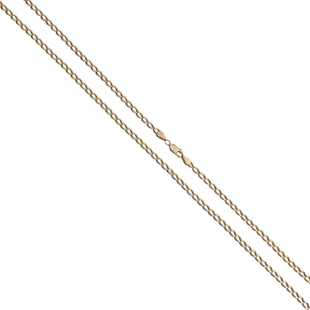 Panssarikaulaketju, pituus 58cm, leveys 3mm, 585, Paino: 6,1 g