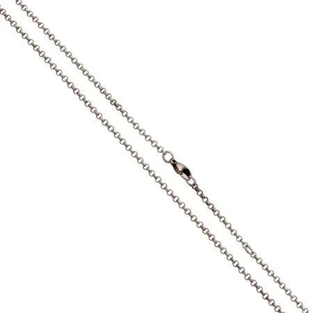 Papukaulaketju, pituus 43-46,5cm, 925, Paino: 7 g