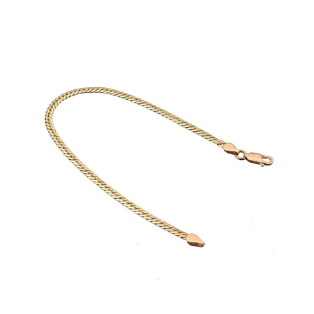 Ranneketju, pituus 180mm, leveys 3mm, vääntymiä, 585, Paino: 3,9 g
