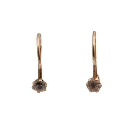 Kivikorvakorut, korkeus 14mm, 585br, Paino: 0,6 g