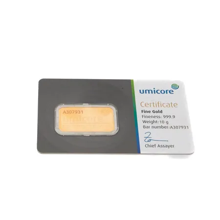 Kultaharkko, umicore, A307931, 999, Paino: 10 g
