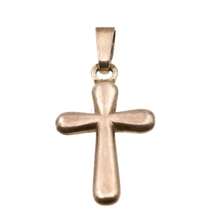 Risti-riipus, korkeus 30mm, leveys 13mm, 925, Paino: 1,6 g
