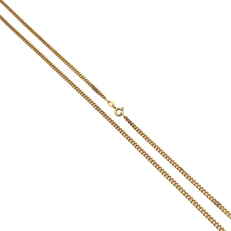 Panssarikaulaketju, pituus 50cm, leveys 2mm, 585, Paino: 9,6 g