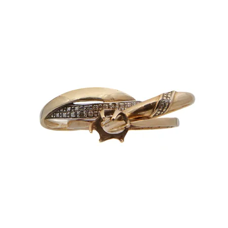Kolme viallista sormusta 3xn.0.005ct, 585br, Paino: 3,7 g