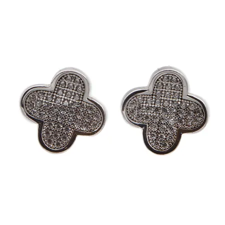 Kivikorvakorut, korkeus 10mm, 925br,  Paino: 3,4 g