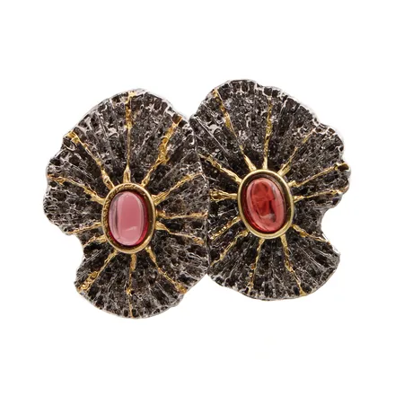 Kivikorvakorut, desing Zhanna Katzman, korkeus 28mm, 925br, Paino: 14,9 g