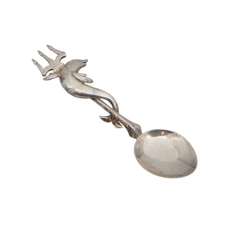 Sokerilusikka, pituus 9,5cm, 925, Paino: 10,6 g