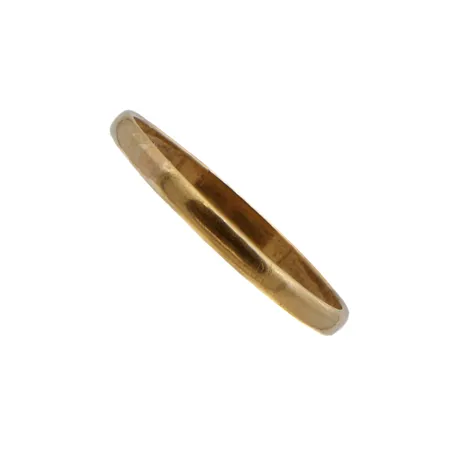 Sileä sormus, koko 20½, 585, Paino: 1,9 g