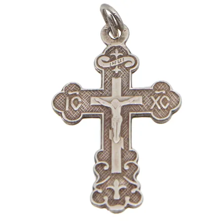 Viallinen ristiriipus, korkeus 28mm, 925, Paino: 0,9 g