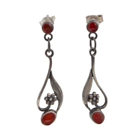 Kivikorvakorut, korkeus 32mm, 925br, Paino: 1,9 g