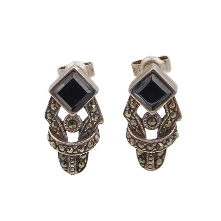 Kivikorvakorut, korkeus 20mm, 925br, Paino: 3,8 g