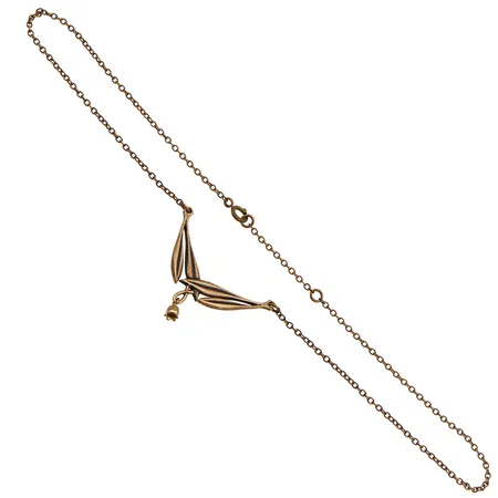 Kaulakoru, Kielo, Kalevala, pituus 43-46cm, pronssia