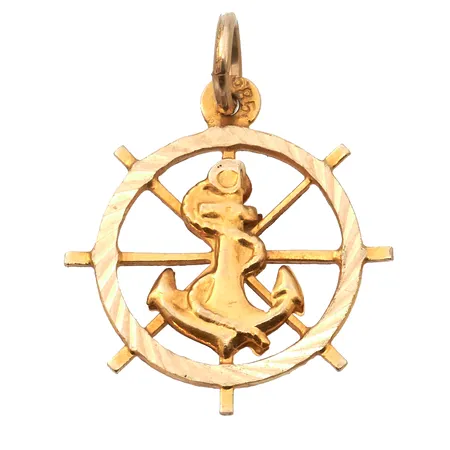 Ruori-riipus, korkeus 24mm, 585, Paino: 1,4 g