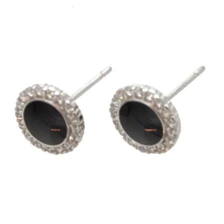 Kivikorvakorut ilman taustoja, korkeus 8mm, 925br, Paino: 1 g