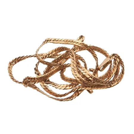 Viallinen kaulaketju, 585,  Paino: 3,6 g