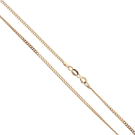 Panssarikaulaketju, pituus 55cm, leveys 1.9mm,  585,  Paino: 6,5 g