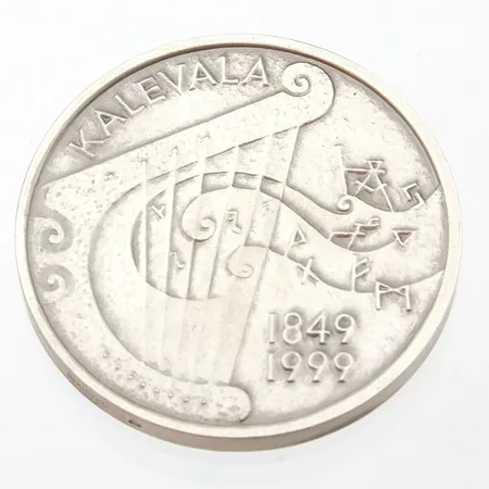 Hopeamitali, Kalevala 1849-1999, 925, Paino: 31,2 g