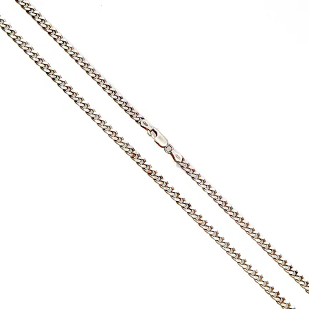 Panssarikaulaketju, pituus 50cm, leveys 4,2mm, 925, Paino: 19,3 g