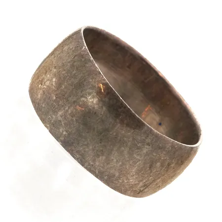Sileä sormus, koko 18¼, 925, Paino: 6,8 g