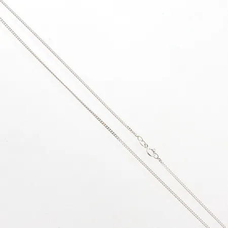Panssarikaulaketju, pituus 38cm, 925, Paino: 2,5 g