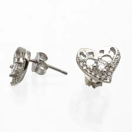 Kivikorvakorut, korkeus 8mm, 925br, Paino: 1,3 g