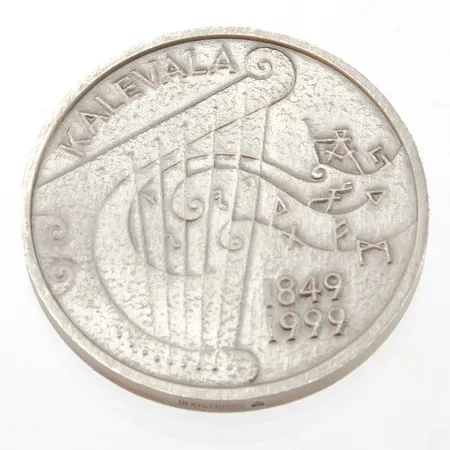 Hopeamitali, Kalevala 1849-1999, 925, Paino: 31,1 g
