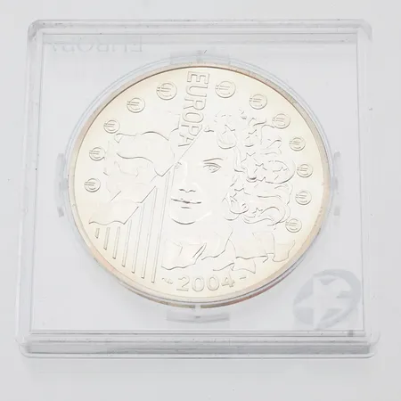 Juhlaraha, Ranska 1½ euroa, 2004 European Union Expansion, 900, Paino: 22,3 g